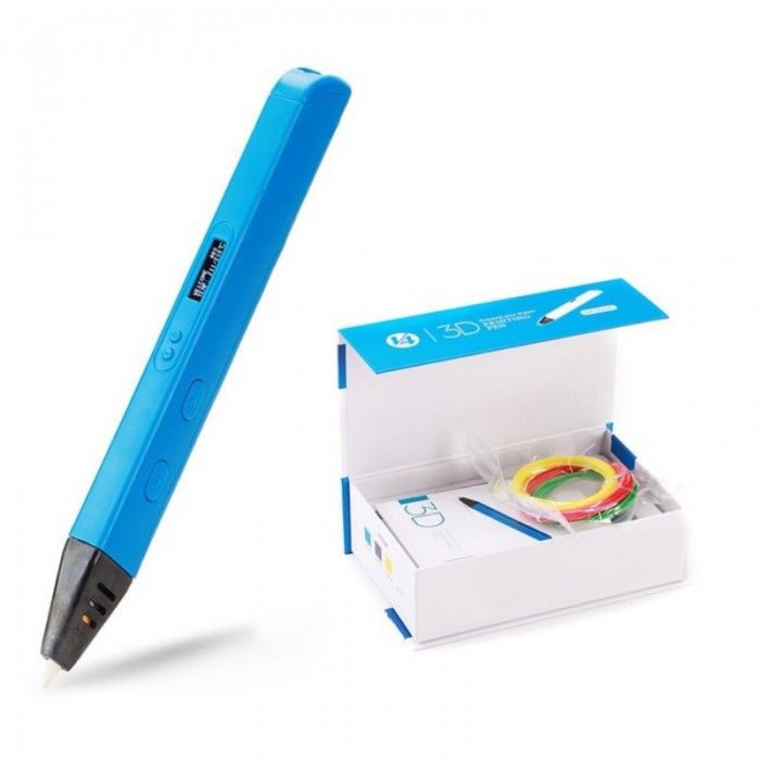Creion 3D iSEN D14 3D Pen Albastru