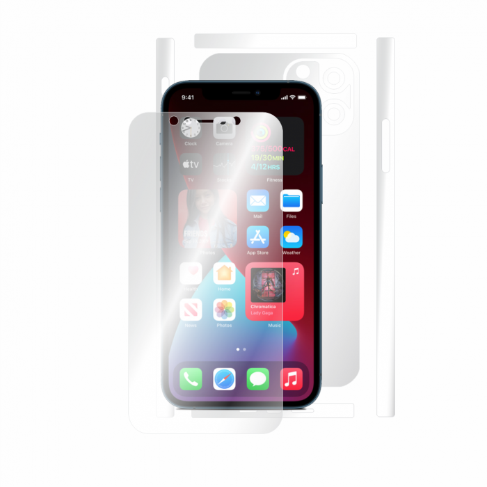Folie de protectie Clasic Smart Protection Apple iPhone 12 Pro Max - fullbody - display + spate