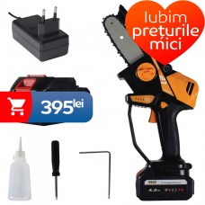 Kit Complet Mini Drujba (fierastrau electric) iHunt Strong Chainsaw 21V Power