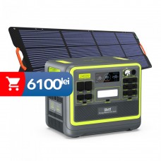 Power Kit iHunt Energy BackUp PRO 2KW+ şi Solar Panel 200W Portable 