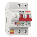 Resigilat iHunt Home WIFI Smart Circuit Breaker 2P 40A - Siguranta automata inteligenta