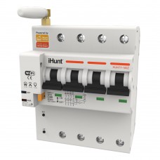 iHunt Home WIFI Smart Circuit Breaker with Metering 4P 100A - Siguranta automata inteligenta cu contorizare