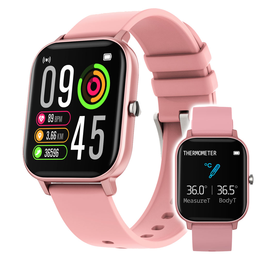 Resigilat Smartwatch iHunt Watch ME Temp Pro 2021 Pink