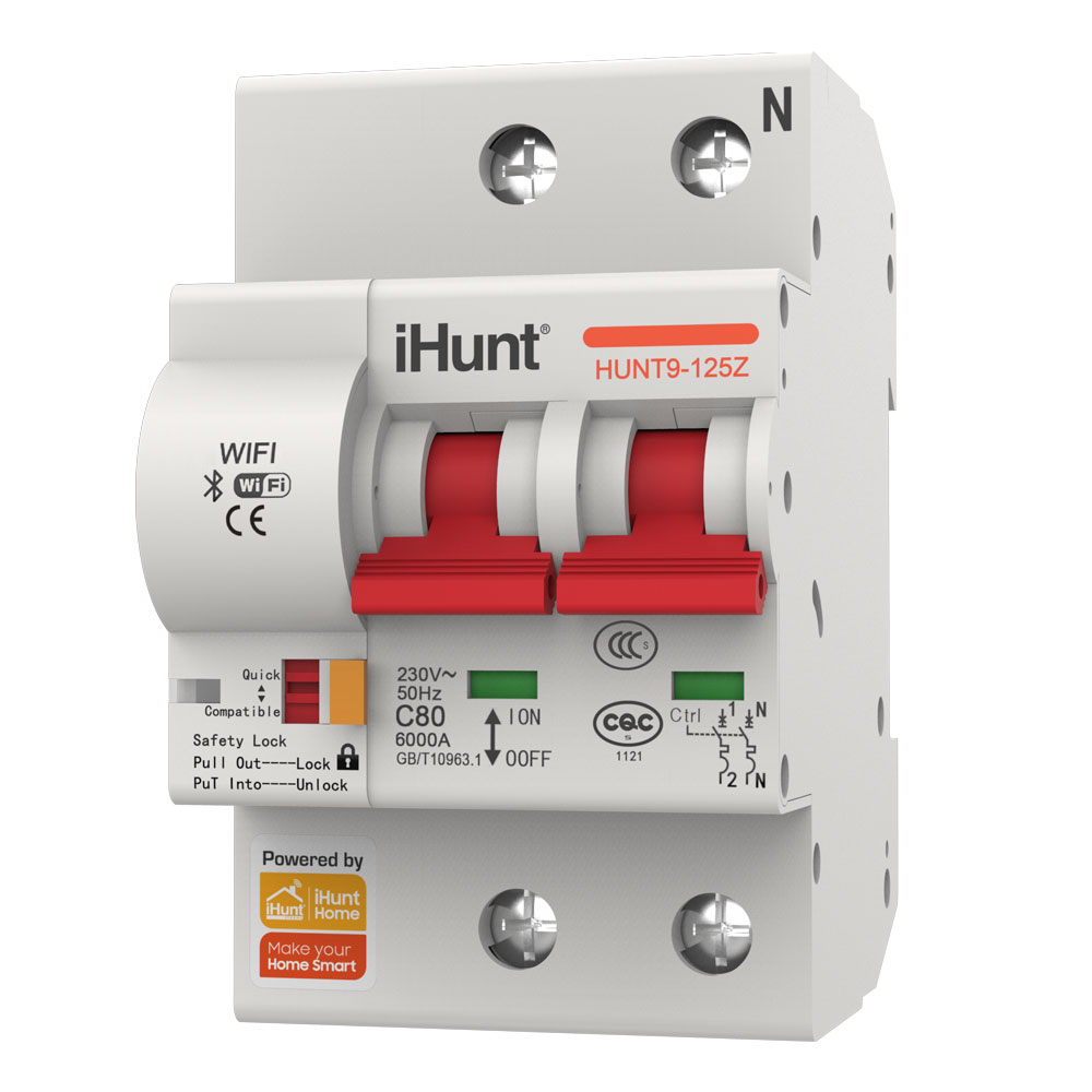 iHunt Home WIFI Smart Circuit Breaker 2P 32A - Siguranta automata inteligenta